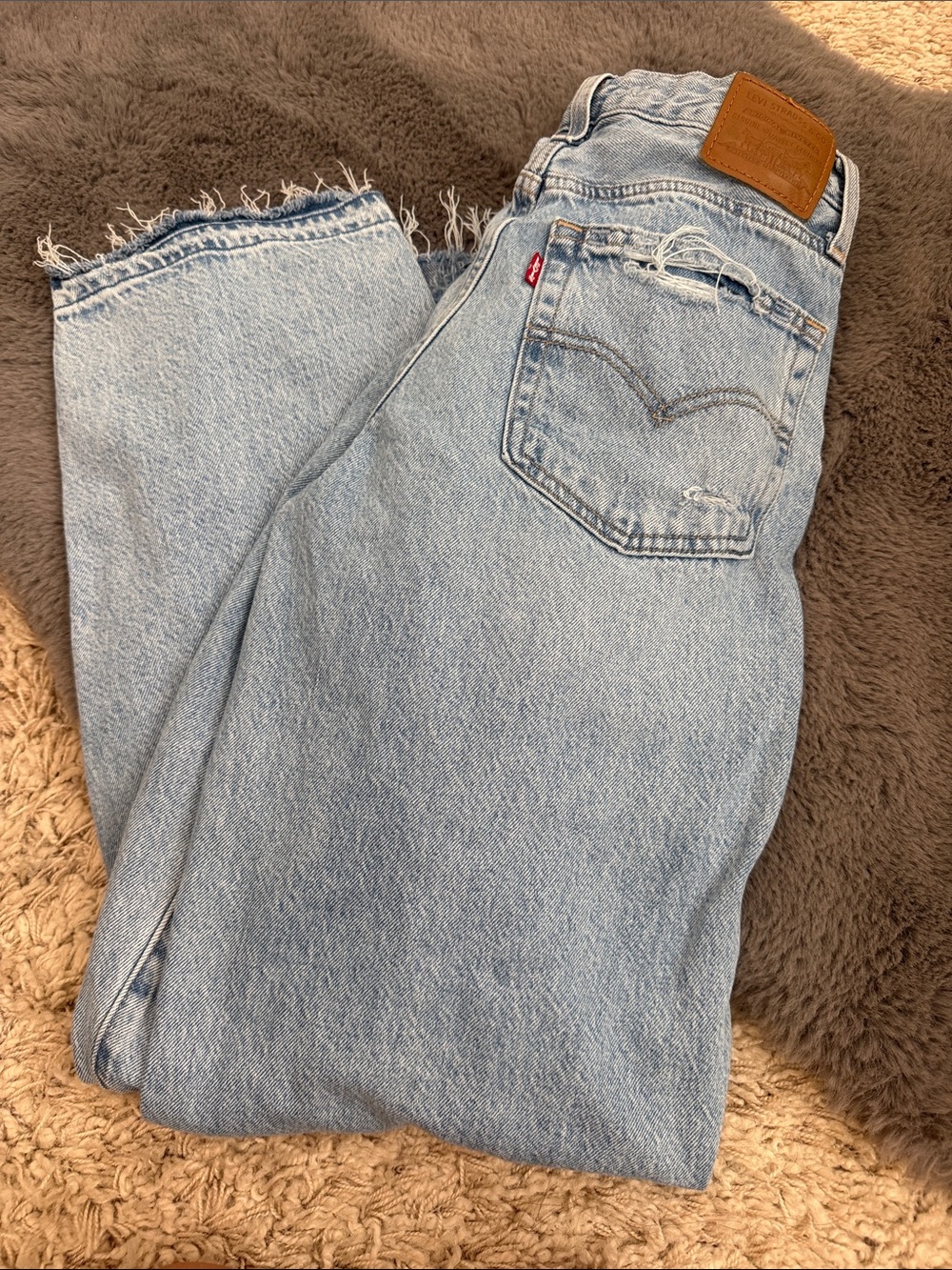 Levi's baggy dad jean